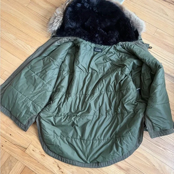 The Kooples Olive Parka - Picture 4 of 9